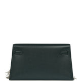 Hermes Kelly Elan Foile Vert Cypress Chevre Chamkila and Ostrich Feathers Palladium Hardware - Thumbnail View 5