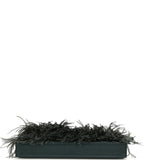 Hermes Kelly Elan Foile Vert Cypress Chevre Chamkila and Ostrich Feathers Palladium Hardware - Thumbnail View 6