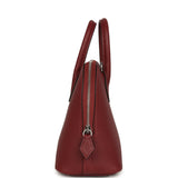 Hermes 1923 Bolide Mini Rouge H Chevre Palladium Hardware - Thumbnail View 3