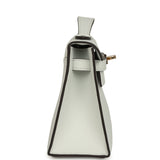 Hermes Kelly Pochette Gris Platine Swift Permabrass Hardware - Thumbnail View 3