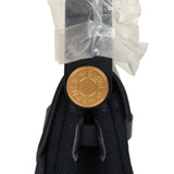 Hermes Herbag Zip 20 Mini Bleu Indigo Toile Militaire Canvas and Vache Hunter Gold Hardware - Thumbnail View 4