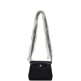 Hermes Herbag Zip 20 Mini Bleu Indigo Toile Militaire Canvas and Vache Hunter Gold Hardware - Thumbnail View 7