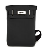 Hermes HAC A Dos PM Backpack Black Togo Palladium Hardware - Thumbnail View 2