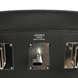 Hermes HAC A Dos PM Backpack Black Togo Palladium Hardware - Thumbnail View 10