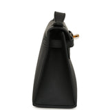 Hermes Kelly Pochette Black Swift Gold Hardware - Thumbnail View 3