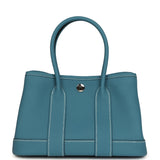 Hermes Garden Party Neo 23 Blue Jean Togo Palladium Hardware - Thumbnail View 1