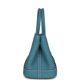 Hermes Garden Party Neo 23 Blue Jean Togo Palladium Hardware - Thumbnail View 3
