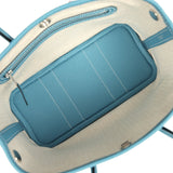 Hermes Garden Party Neo 23 Blue Jean Togo Palladium Hardware - Thumbnail View 7