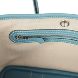 Hermes Garden Party Neo 23 Blue Jean Togo Palladium Hardware - Thumbnail View 8