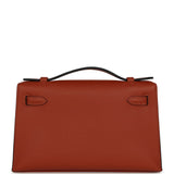 Hermes Kelly Pochette Cuivre Swift Gold Hardware - Thumbnail View 4