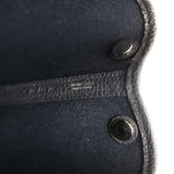 Hermes Garden Party 30 Bleu Indigo Toile Militaire and Negonda Palladium Hardware - Thumbnail View 8