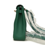Hermes Mini Kelly Jump Backpack Vert Moyen Swift Gold Hardware - Thumbnail View 7