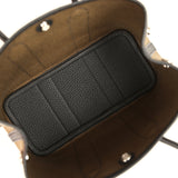 Hermes Garden Party Neo 23 Vert Olive Toile Officier Canvas and Black Negonda Palladium Hardware - Thumbnail View 7