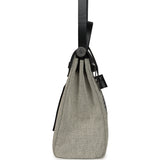 Hermes Herbag Zip Pegase Pop PM 31 Bleu Indigo-Ecru Toile H Canvas, Bleu Indigo Vache Hunter Palladium Hardware - Thumbnail View 3