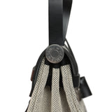 Hermes Herbag Zip Pegase Pop PM 31 Bleu Indigo-Ecru Toile H Canvas, Bleu Indigo Vache Hunter Palladium Hardware - Thumbnail View 7