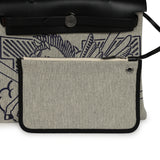 Hermes Herbag Zip Pegase Pop PM 31 Bleu Indigo-Ecru Toile H Canvas, Bleu Indigo Vache Hunter Palladium Hardware - Thumbnail View 10