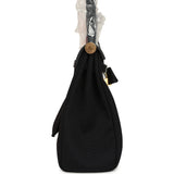 Hermes Herbag Zip 31 PM Black Toile Militaire Canvas and Vache Hunter Gold Hardware - Thumbnail View 3