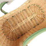 Hermes Picnic Garden Party 36 Vert Criquet Swift and Natural Osier Wicker - Thumbnail View 8