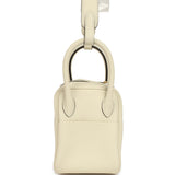 Hermes Mini Lindy II Cream Clemence Gold Hardware - Thumbnail View 3