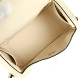 Hermes Mini Lindy II Cream Clemence Gold Hardware - Thumbnail View 9