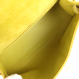 Vintage Hermes Kelly Pochette Vert Anis Doblis Palladium Hardware - Thumbnail View 7