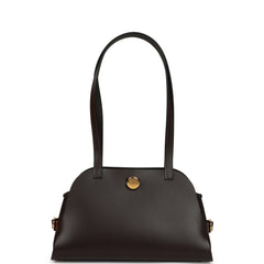 Hermes Tablier Sellier Ebene Vache Hunter, Swift, Toile Militaire Gold Hardware
