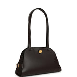 Hermes Tablier Sellier Ebene Vache Hunter, Swift, Toile Militaire Gold Hardware - Thumbnail View 2