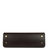 Hermes Tablier Sellier Ebene Vache Hunter, Swift, Toile Militaire Gold Hardware - Thumbnail View 6