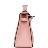 Hermes Kelly Pochette Rose Sakura Swift Palladium Hardware - Thumbnail View 3