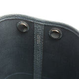 Hermes Garden Party Neo 23 Bleu Tempete Toile Officier and Negonda Palladium Hardware - Thumbnail View 8