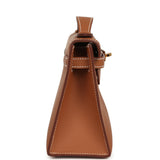 Hermes Kelly Pochette Gold Swift Gold Hardware - Thumbnail View 3