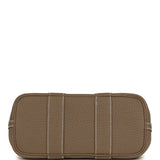Hermes Garden Party Neo 23 Vanille Toile Officier Canvas and Etoupe Negonda Palladium Hardware - Thumbnail View 6