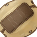 Hermes Garden Party Neo 23 Vanille Toile Officier Canvas and Etoupe Negonda Palladium Hardware - Thumbnail View 7