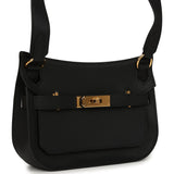 Hermes Mini Jypsiere Black Swift Gold Hardware - Thumbnail View 2