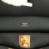 Hermes Mini Jypsiere Black Swift Gold Hardware - Thumbnail View 9