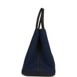 Hermes Garden Party 36 Denim Moyen, Black Negonda Palladium Hardware - Thumbnail View 3