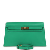 Hermes Kelly Elan Menthe Chevre Chamkila Gold Hardware - Thumbnail View 1