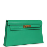 Hermes Kelly Elan Menthe Chevre Chamkila Gold Hardware - Thumbnail View 2