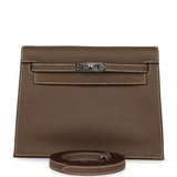 Hermes Kelly Danse Etoupe Evercolor Palladium Hardware - Thumbnail View 1
