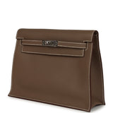 Hermes Kelly Danse Etoupe Evercolor Palladium Hardware - Thumbnail View 5