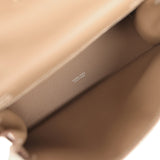 Hermes Kelly Danse Etoupe Evercolor Palladium Hardware - Thumbnail View 8