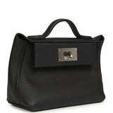 Hermes Mini 24/24 Bag Black Togo, Swift Palladium Hardware - Thumbnail View 2