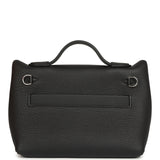 Hermes Mini 24/24 Bag Black Togo, Swift Palladium Hardware - Thumbnail View 4