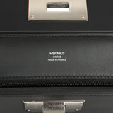 Hermes Mini 24/24 Bag Black Togo, Swift Palladium Hardware - Thumbnail View 7