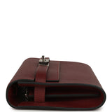 Hermes Kelly Wallet To Go Rouge H Epsom Palladium Hardware - Thumbnail View 4