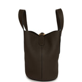 Hermes In-The-Loop 18 Vert Loden Clemence and Swift Gold Hardware - Thumbnail View 3