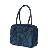 Hermes "Tulipomanie" Mini Plume 21 Bag Deep Bleu Swift Palladium Hardware - Thumbnail View 5