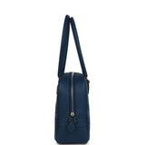 Hermes "Tulipomanie" Mini Plume 21 Bag Deep Bleu Swift Palladium Hardware - Thumbnail View 3