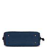 Hermes "Tulipomanie" Mini Plume 21 Bag Deep Bleu Swift Palladium Hardware - Thumbnail View 6