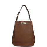 Pre-owned Hermes So Kelly 26 Alezan Verso Togo Palladium Hardware - Thumbnail View 1